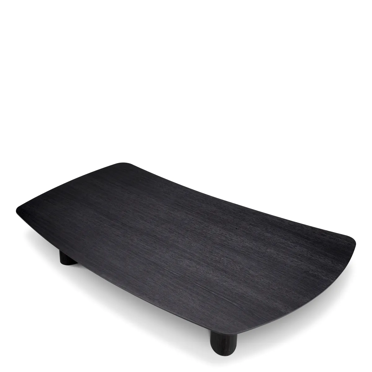 BERGMAN Coffee Table Charcoal Grey Oak Veneer Eichholtz FMDESIGN ELEMENTS