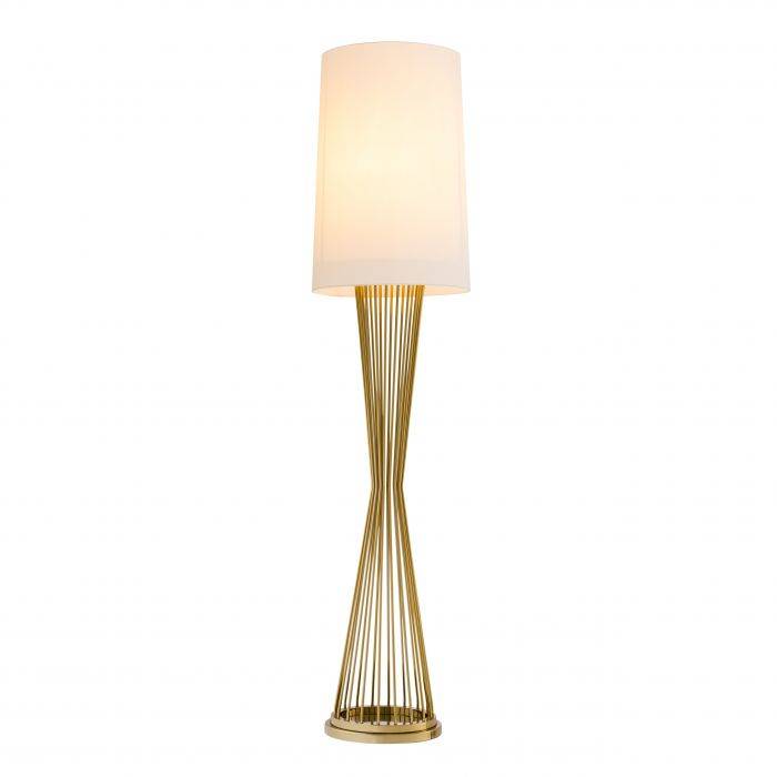Holmes Gold Floor Lamp Eichholtz, White And Gold Floor Lamp