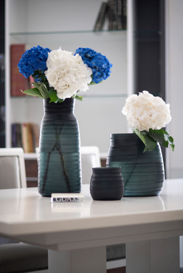 GUAXS luxury vase mathura blue tall medium