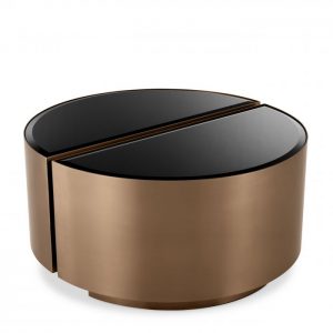 SIDE TABLE ASTRA SET OF 2 copper Eichholtz_