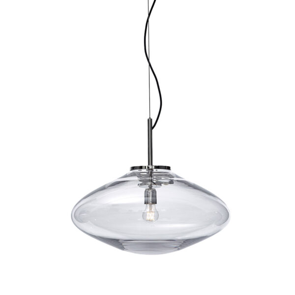 Disc Pendant clear-nickel BOMMA