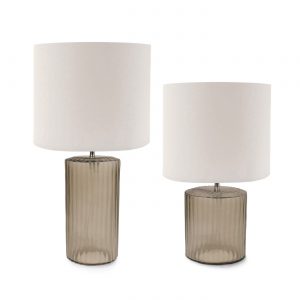 OMAR TABLE LAMP smokegrey Guaxs 9548GY-OW 9549GY-OW
