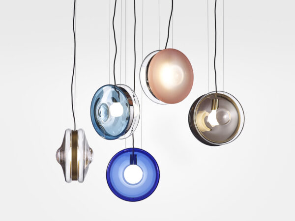 interior design color psychology Orbital Bomma Suspension Lights