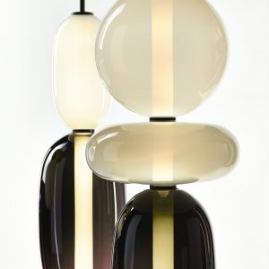 Pebbles BOMMA by Boris Klimek detail dizajnérskeho osvetlenia