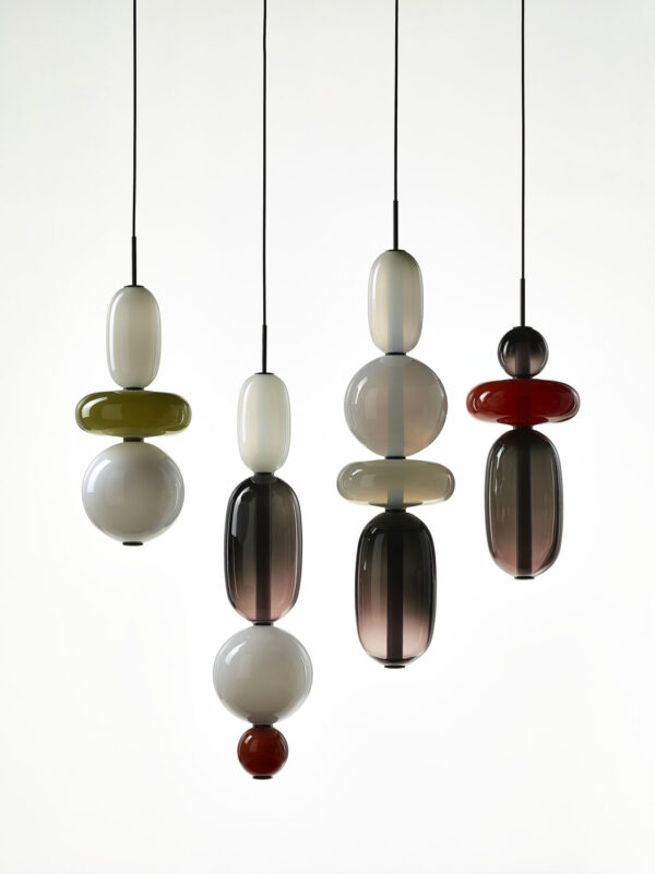 Pebbles Pendants BOMMA by Boris Klimek designer lighting