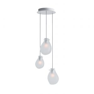 Soap Chandelier 3pcs frosted BOMMA