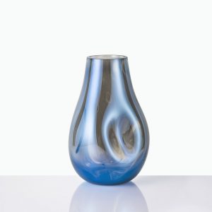 Soap Vase Small blue BOMMA glass