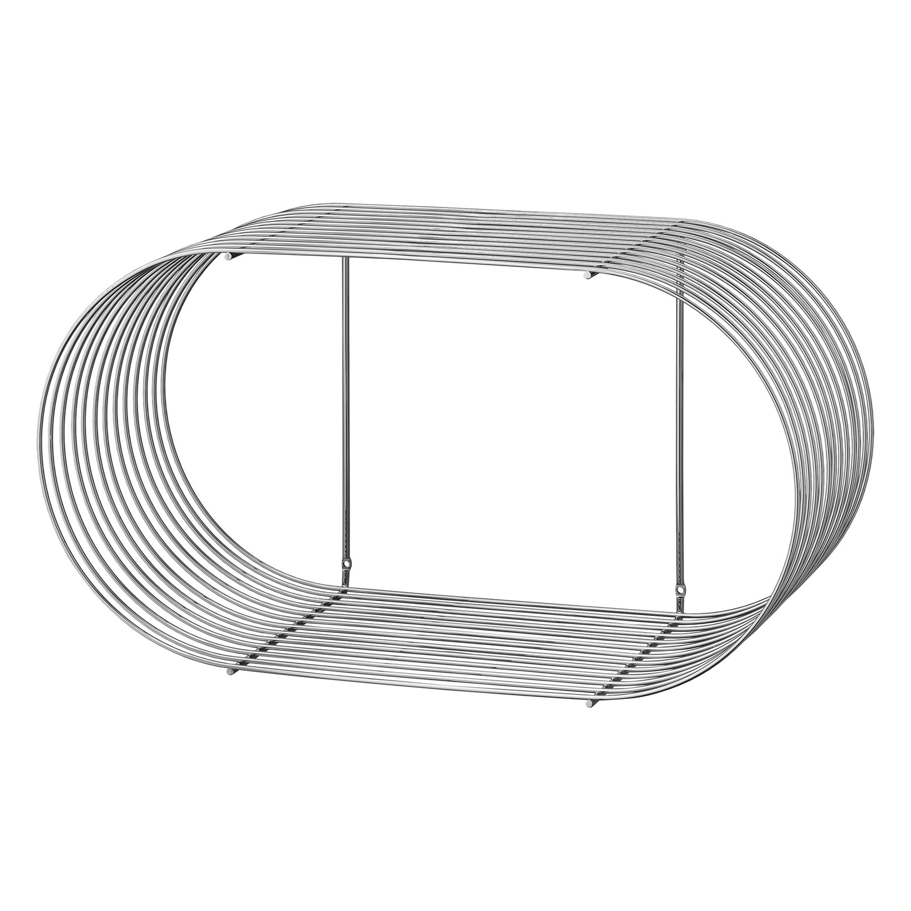 CURVA shelf Silver medium AYTM Design shop FMDESIGN ELEMENTS