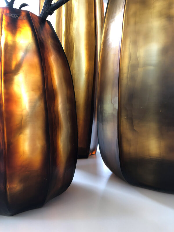 Koonam ButterBrown M XL Tall vases GUAXS (4)
