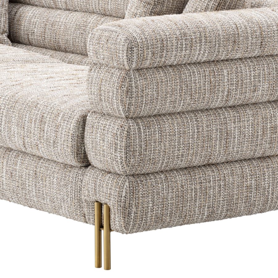YORK SOFA Mademoiselle beige EICHHOLTZ – Bild 4