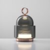 BROKIS DOME NOMAD LINES SMALL PC1287 Smoke grey Copper FLOOR TABLE BATTERY LAMP (3)