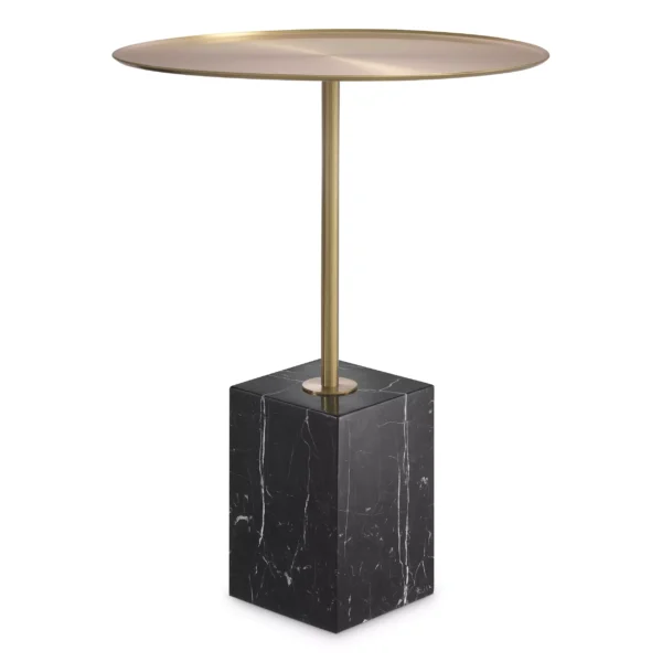 Cole Side Table brushed brass finish black marble Eichholtz 115544_0_1_1