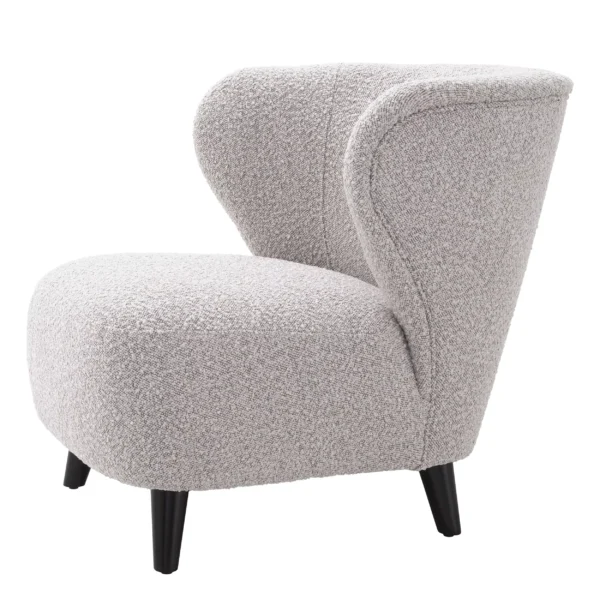 Hydra Chair boucle grey Eichholtz 116135_3_1_1