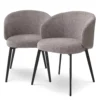 Lloyd Dining Chair with arm sisley grey set of 2 Eichholtz 115993_0_1_1