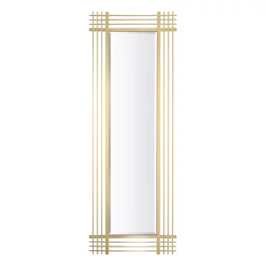 Pierce Mirror rectangular brushed brass finish Eichholtz 115190_2_1_1