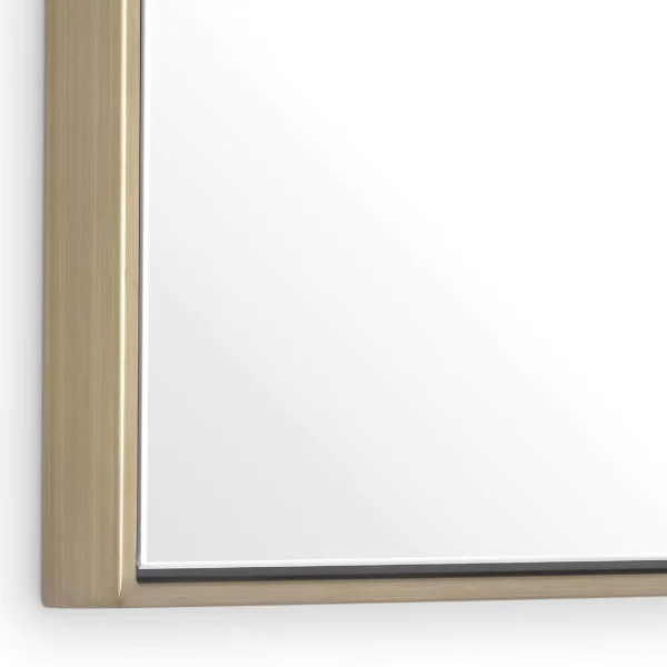 Redondo Zrkadlo s povrchovou úpravou brúsená mosadz 60x90 Eichholtz 115229_4_1_1