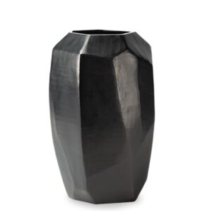 Cubisitic Tall Black Vase Guaxs 1655BK (1)