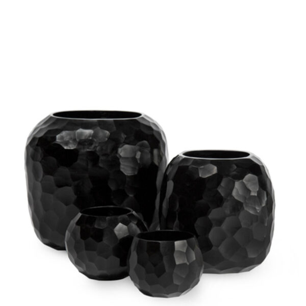 somba L black vase guaxs home decor 1622BK (3)
