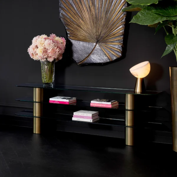 Lunden Console Table Brushed Brass Eichholtz-116158-11id