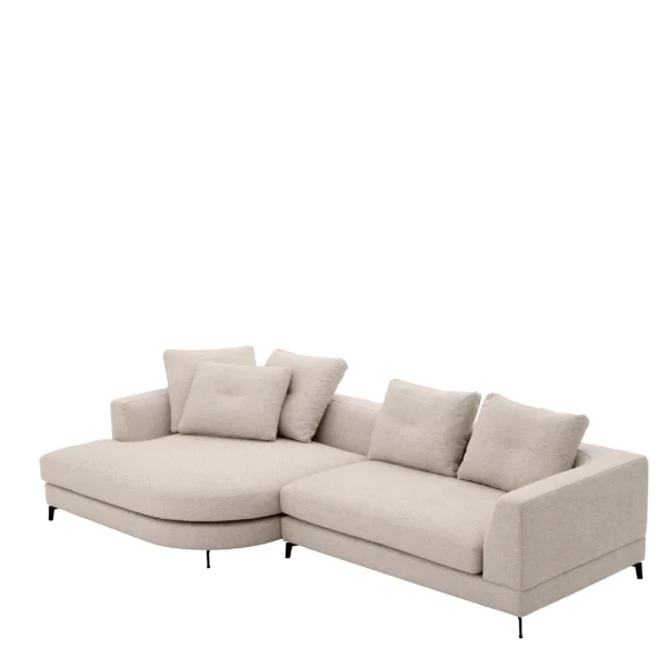 Moderno S Sofa aveiro sand left Eichholtz-117124-51id