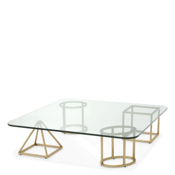 Speise Coffee Table Brushed Brass Eichholtz-116386-01id
