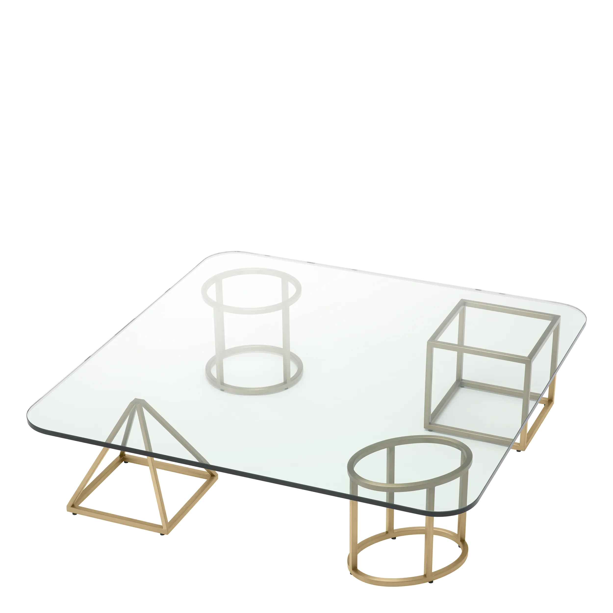 Speise Coffee Table Brushed Brass Eichholtz-116386-21id