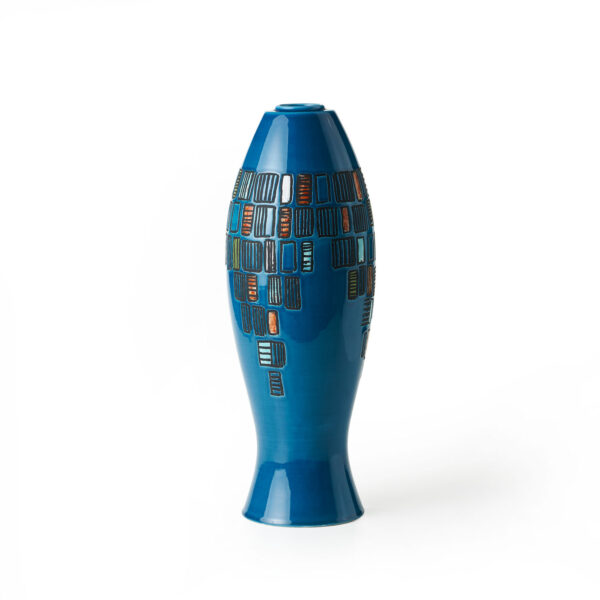 Capogrossi Vase Azzurro Blue BITOSSI