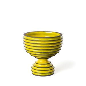 Revolver Yellow Cup Vase BITOSSI