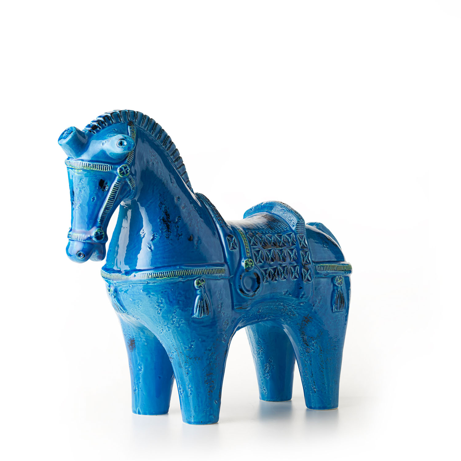BLUE FIGURE HORSE BITOSSI