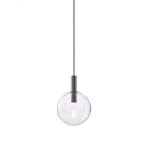 DIVINA pendant clear-brushed silver BOMMA