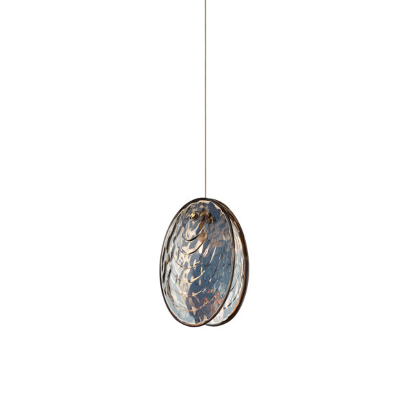 MUSSELS pendant dark pearl-brushed gold BOMMA
