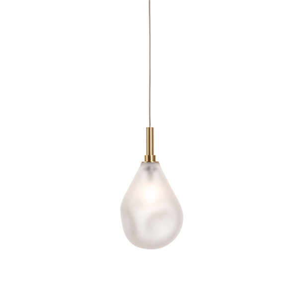 SOAP MINI pendant frosted-brushed gold BOMMA