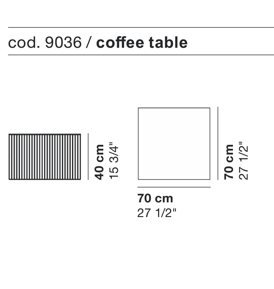 Accursio coffee 9036 table LACIVIDINA 6