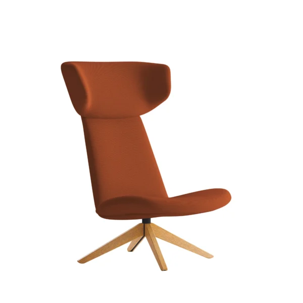 MYPLACE Lounge Chair Wood 9052 LACIVIDINA