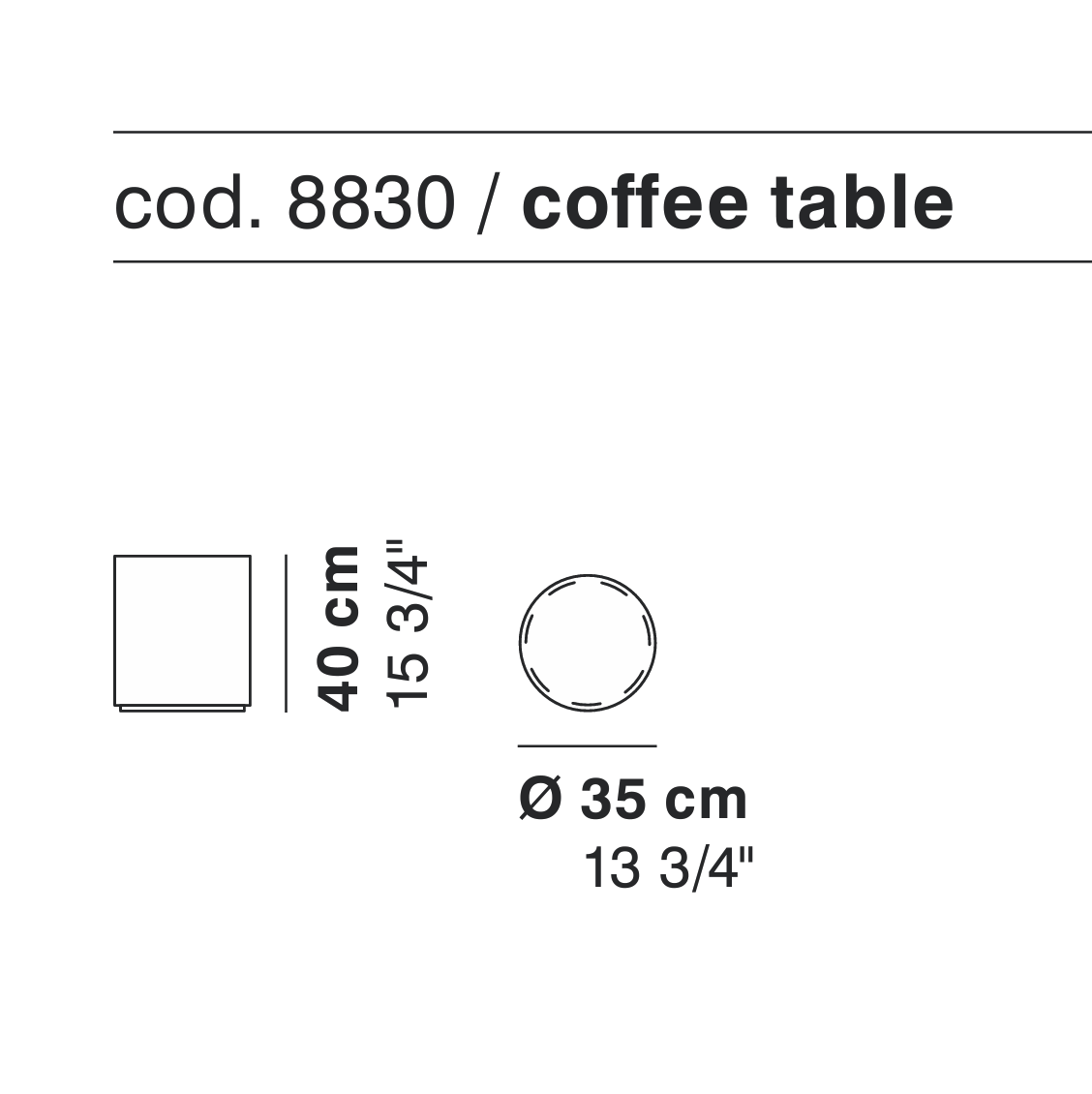 Scancaro 8830 Coffee Table Lacividina 2