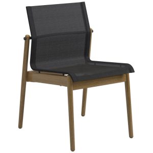 Sway-Stacking-Chair-with-Arms-Gloster-Meteor-Anthracite-Sling-Anthracite-107797