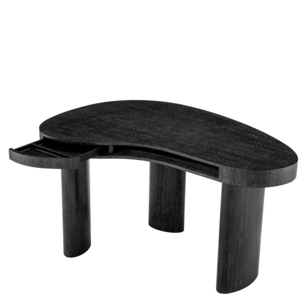 Vence Desk Charcoal Grey Oak Veneer EICHHOLTZ 118212_2_1_1