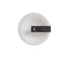MERIDIANA WALL S White fiberglass & black marble HIND RABII 20494
