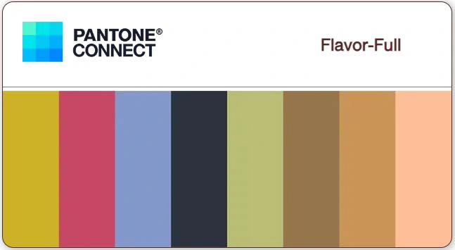 Peach fuzz Palette Pantone 2024 color interior design