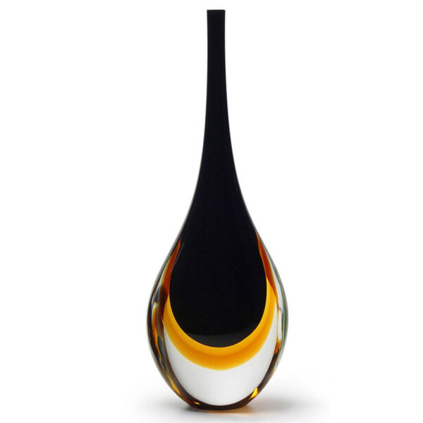 CDO-41661 Vase drop large black-ambar