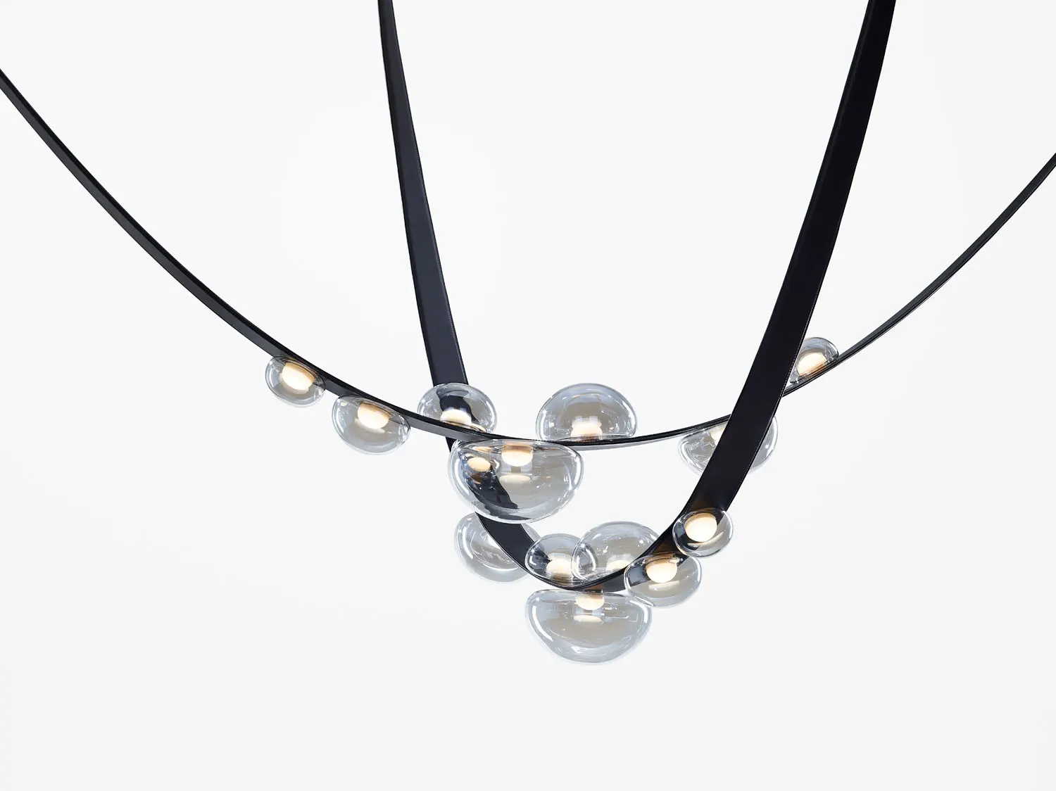 BOMMA dew drops leather pendant lamp (4)