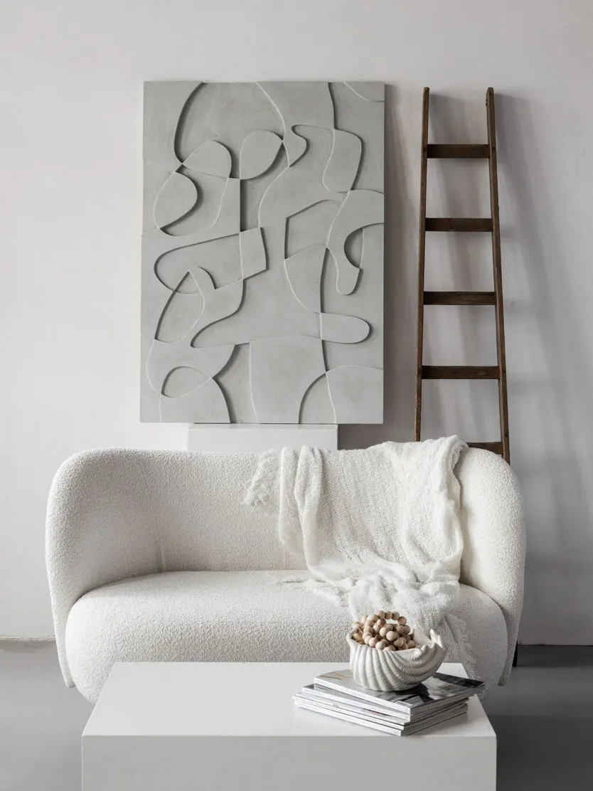 Botanica Ladnini minimalistic sculpture wall art (1)