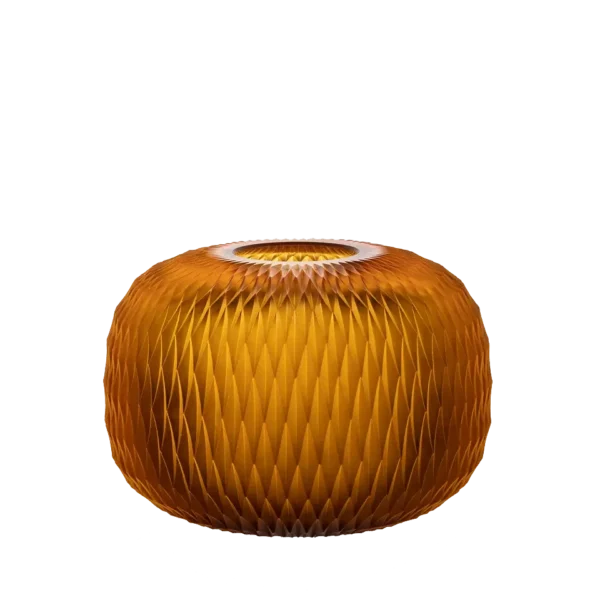 Metamorphosis vase small amber BOMMA MMVSA