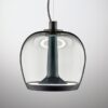 AURELIA BOLD S 22 SS smoke grey gunmetal Pendant Lamp LEUCOS