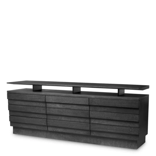 QUINTINO Drawer Dresser charcoal grey oak veneer Eichholtz 118393_0_11