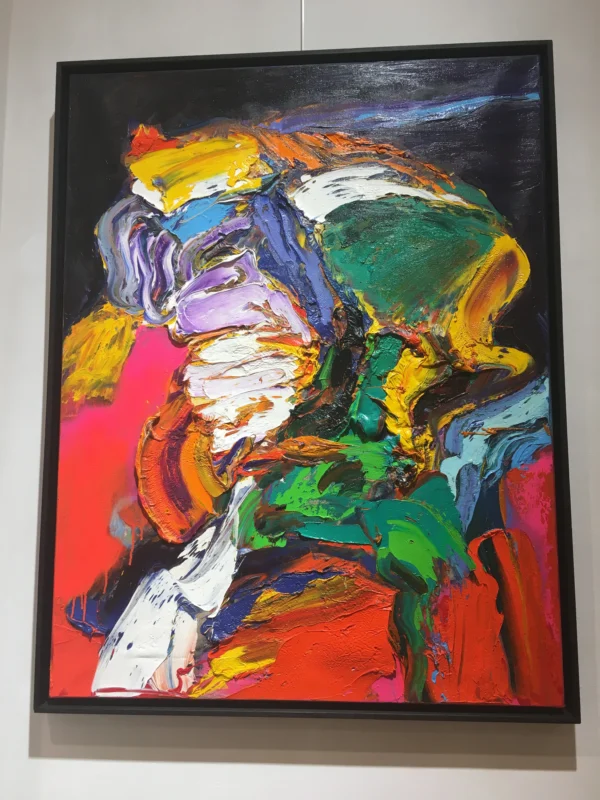 Gerard Stricher Abstract Paintings Oil on Canvas 2