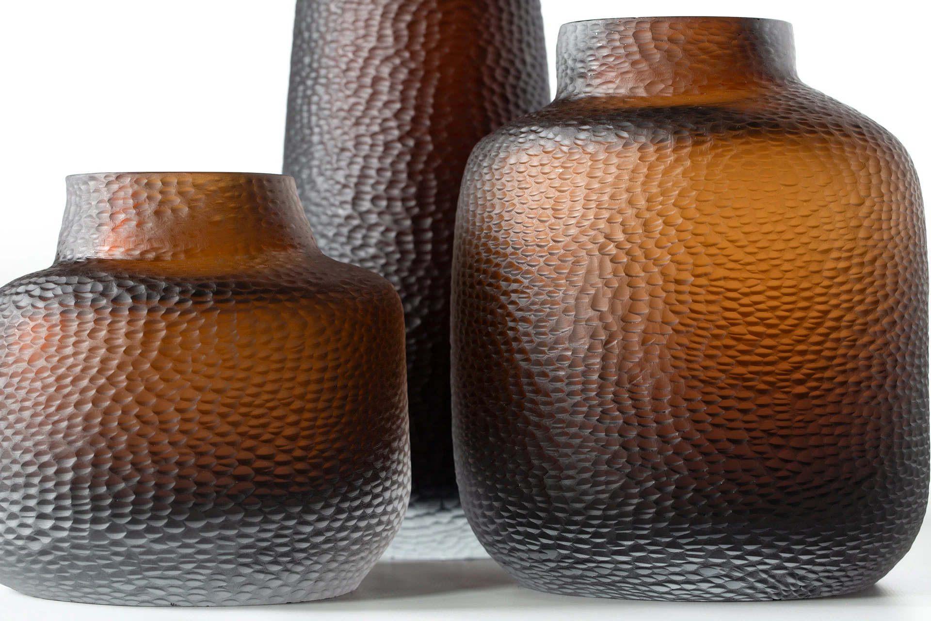 LUGANO GUAXS FINELINE Dark Brown Vases AW2024 Luxury Collection