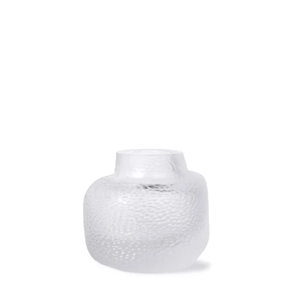 LUGANO Small Clear GUAXS Fineline Vase F004CL